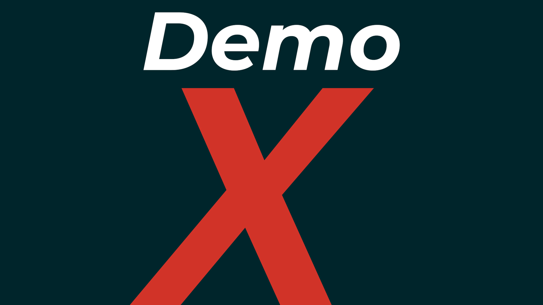 New Editors Demo DemoX